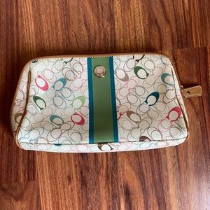 Coach Cosmetic Makeup Bag